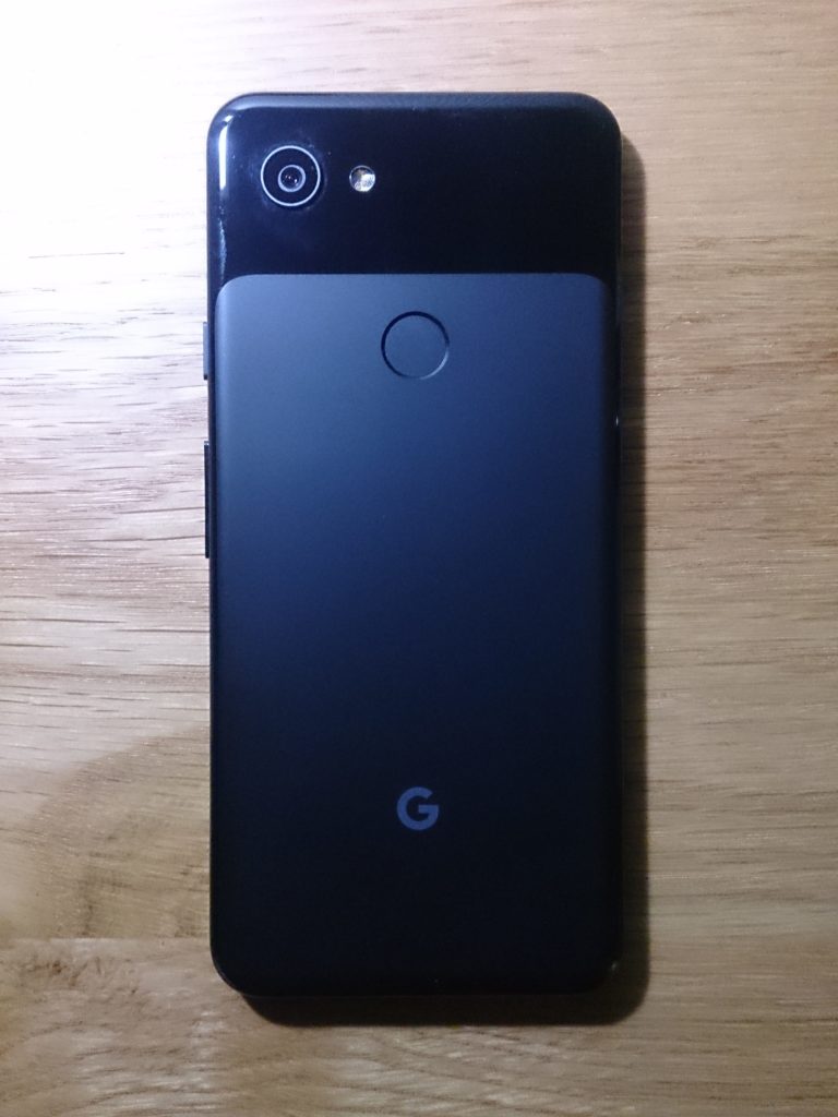 Google Pixel 3a 背面