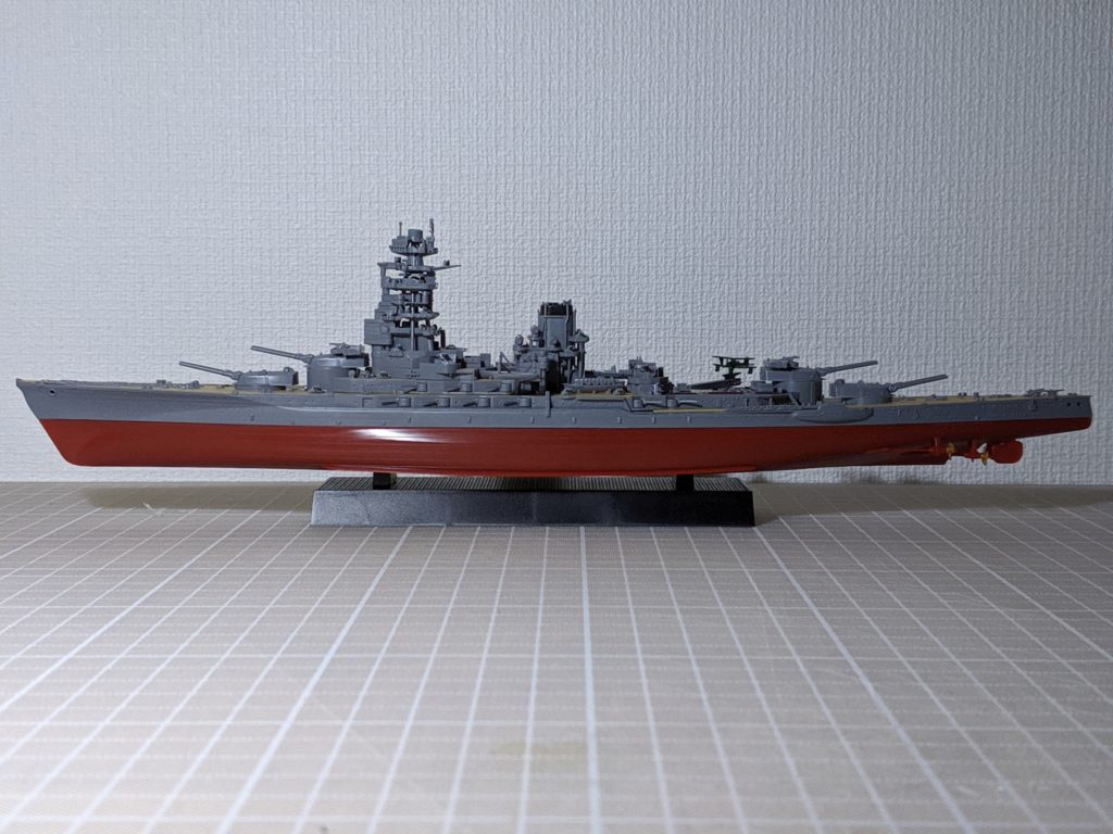 1/700 艦NEXT 013 日本海軍戦艦 長門 昭和19年/捷一号作戦 副砲・高角砲部品の組み立て