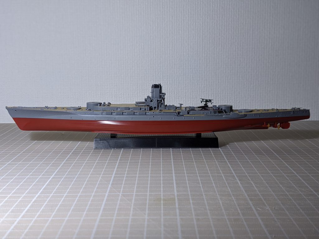 1/700 艦NEXT 013 日本海軍戦艦 長門 昭和19年/捷一号作戦 煙突周辺部品 組立後