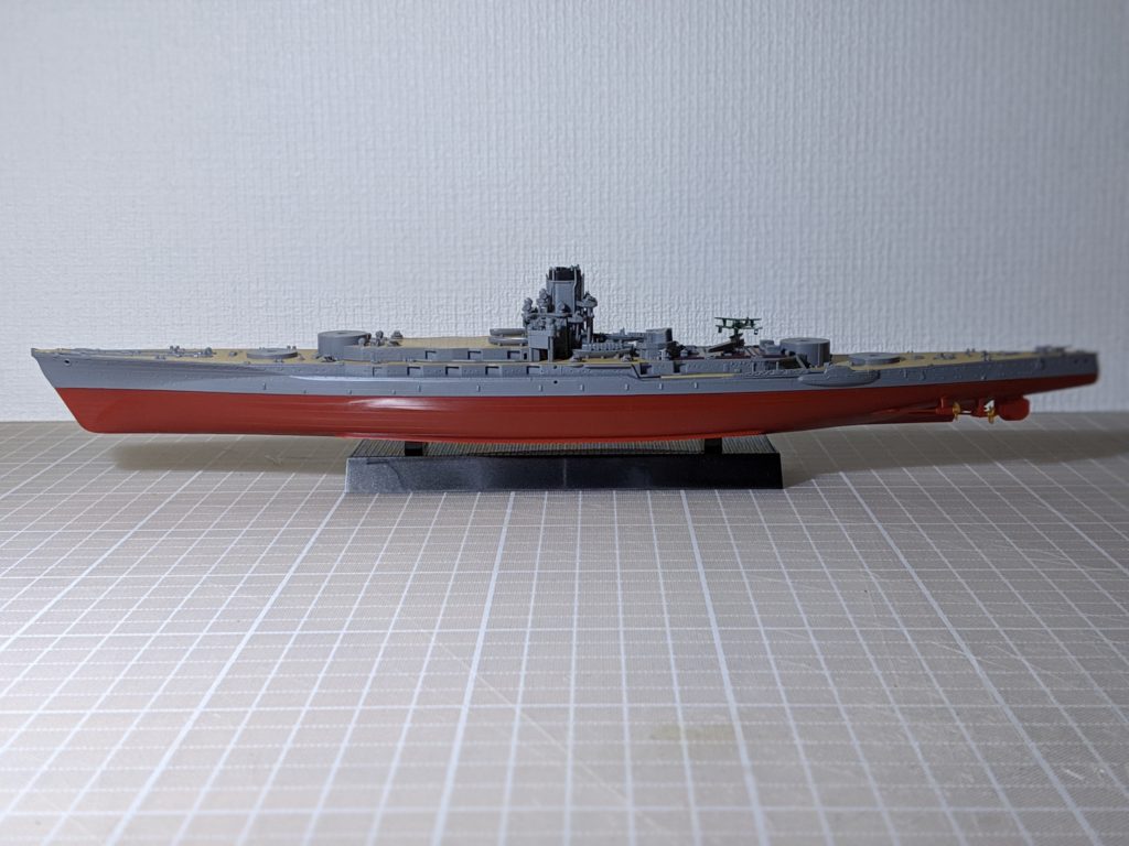 1/700 艦NEXT 013 日本海軍戦艦 長門 昭和19年/捷一号作戦 後部艦橋部品 組立後