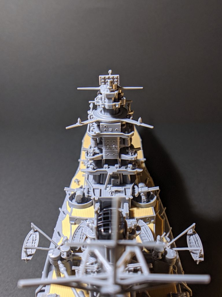 1/700 艦NEXT No.13 日本海軍戦艦 長門 昭和19年/捷一号作戦 後方から 艦橋背面フォーカス