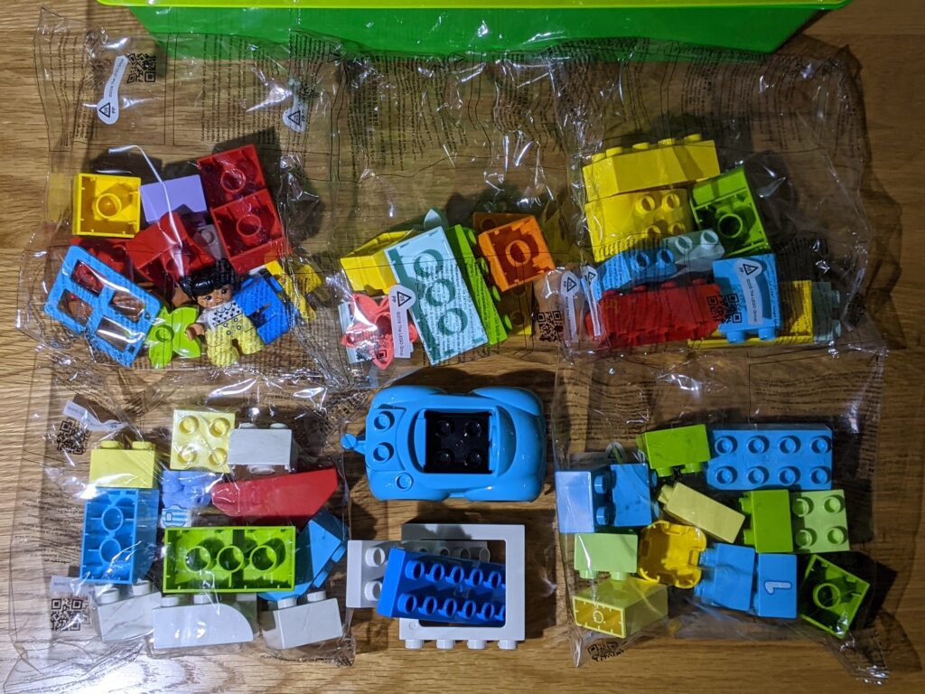 レゴ LEGO デュプロ デュプロのコンテナ デラックス 10913 中身
