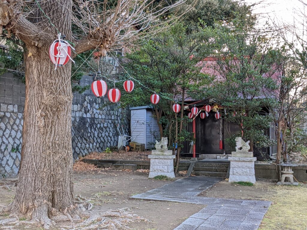正月の浅間神社