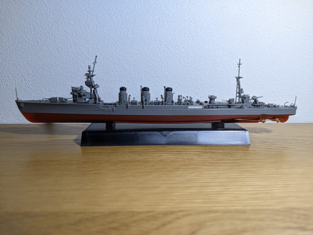 1/700の軽巡洋艦多摩
