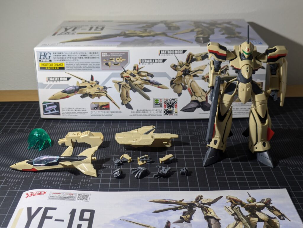 HG 1/100 YF-19