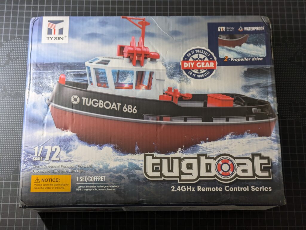 TYXIN TUGBOAT 686 外装箱