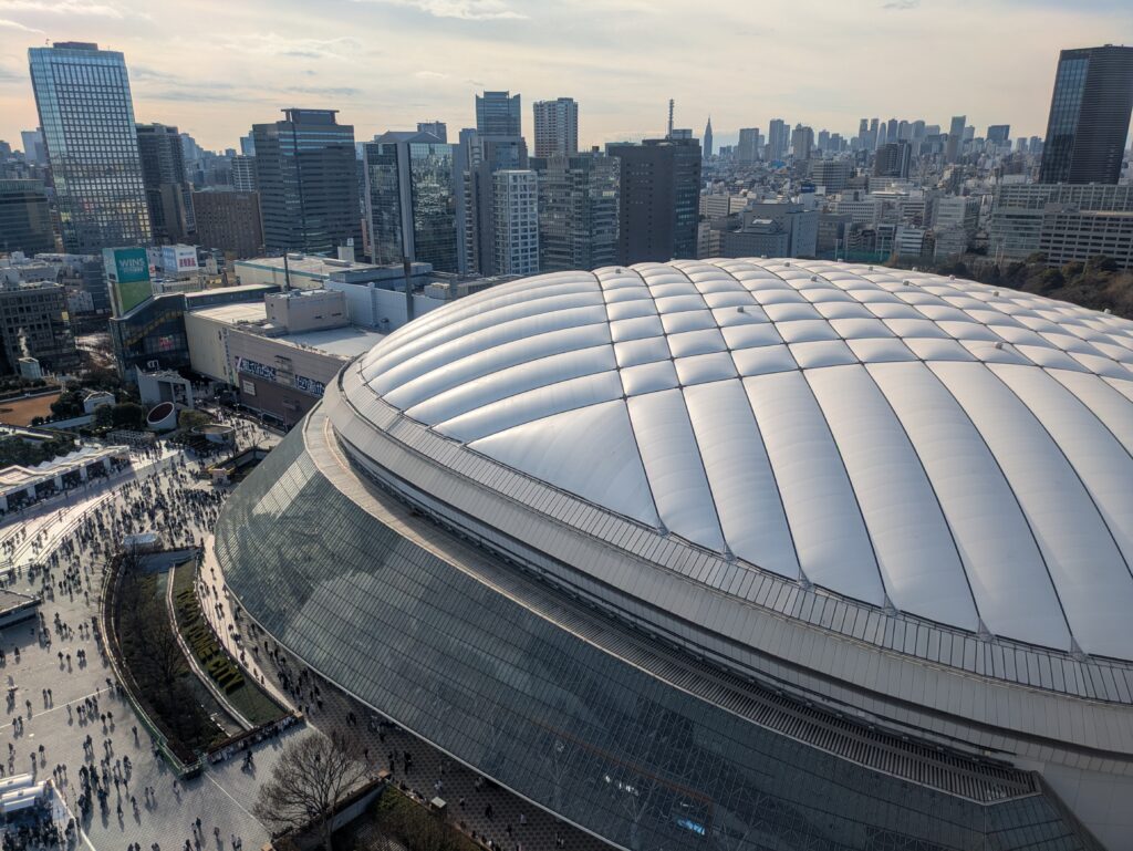 東京ドームシティの観覧車から