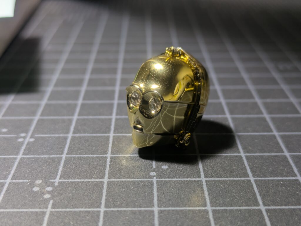 1/12 C-3PO の頭部