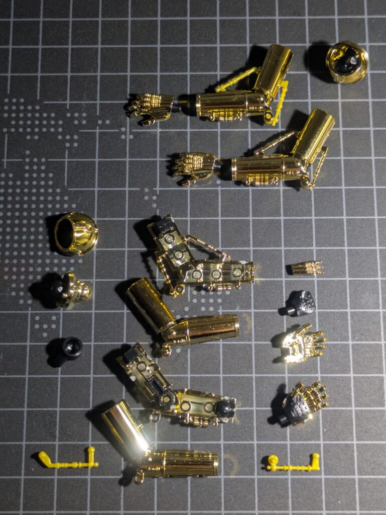 バンダイ 1/12 C-3PO の腕部