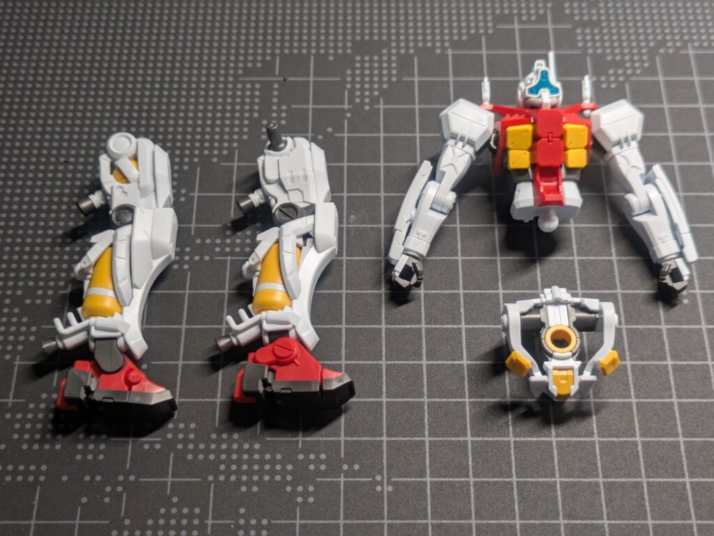 HG 1/144 ゲルググ スガイ機 (GQ) 下半身部品