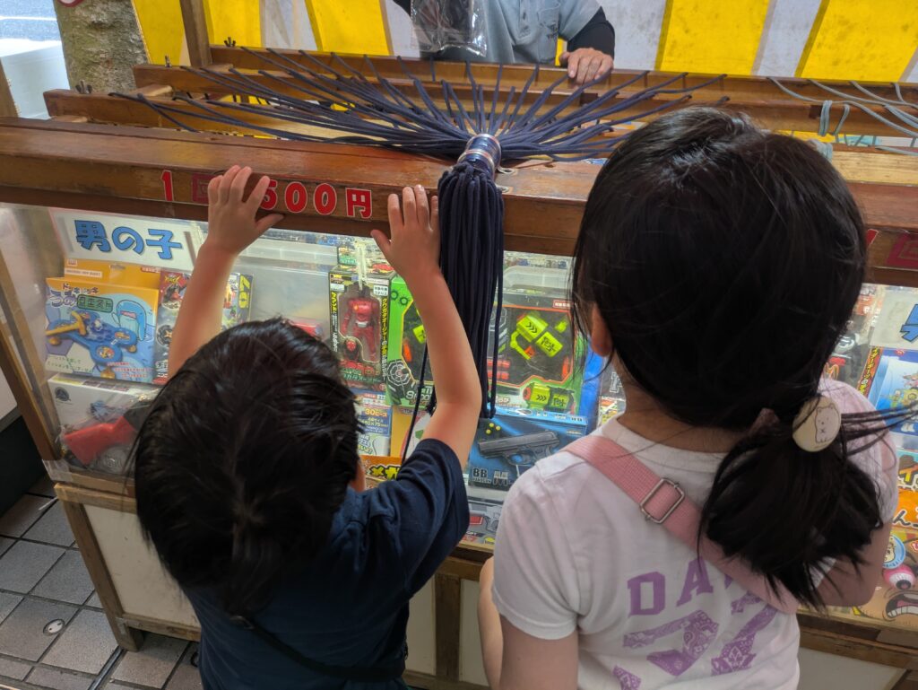 くじびきの出店