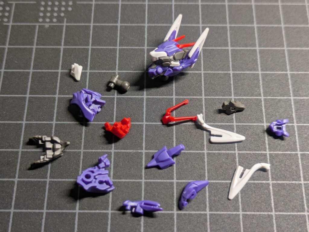 ジフレドの頭部部品