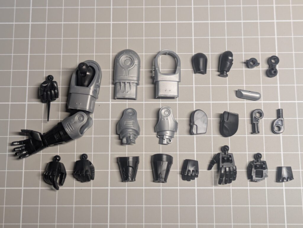 MODEROID ロボコップ 腕部パーツ