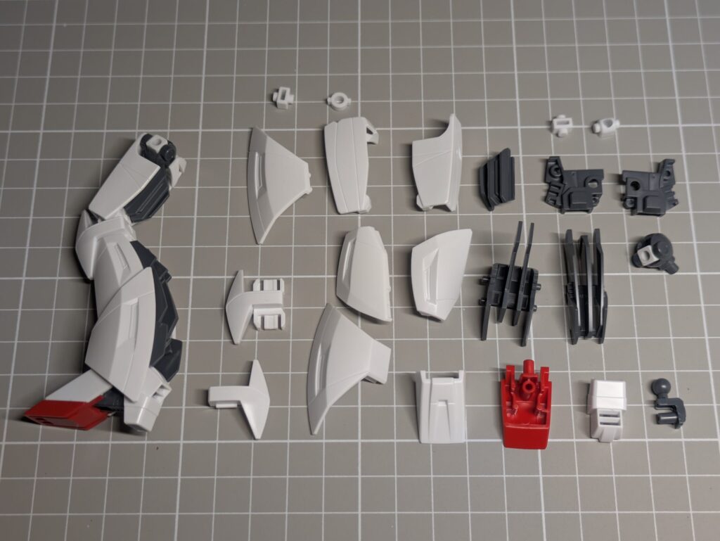 バンダイ HGCC ターンAガンダムの脚部