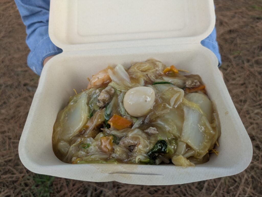 あんかけかた焼きそば