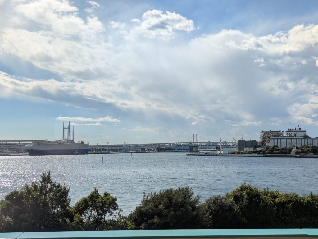 ふれーゆ3階からの眺望