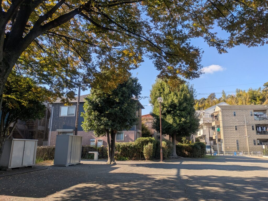 遊具のない公園