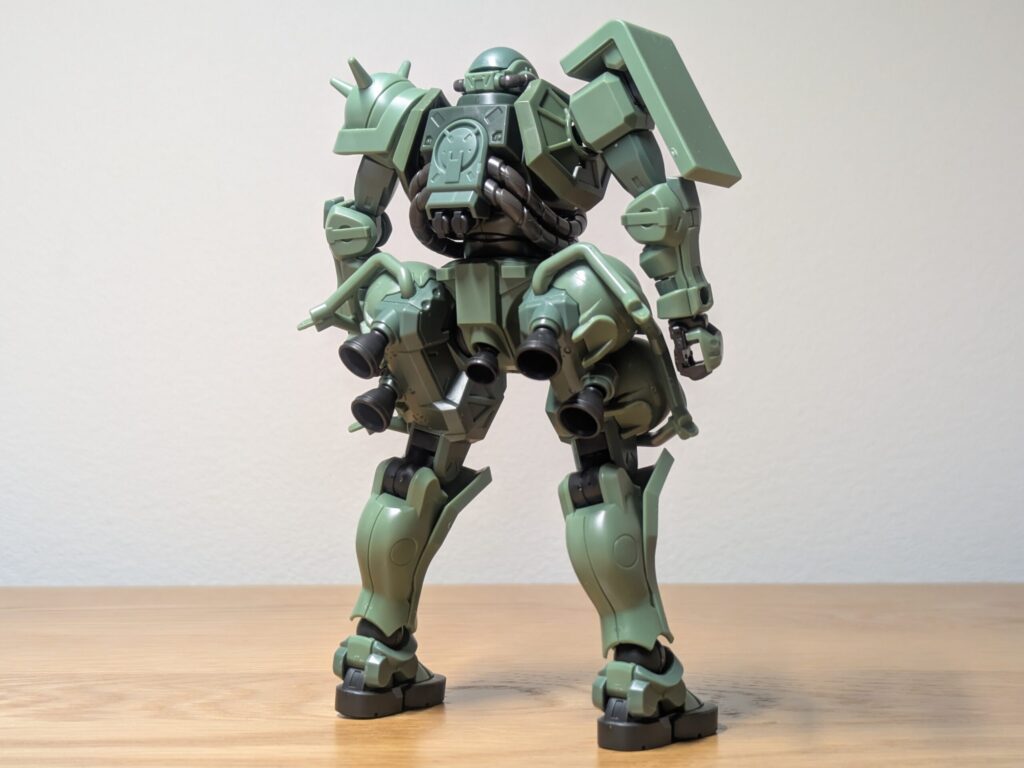 HG 1/144 ザク(GQ) 背面