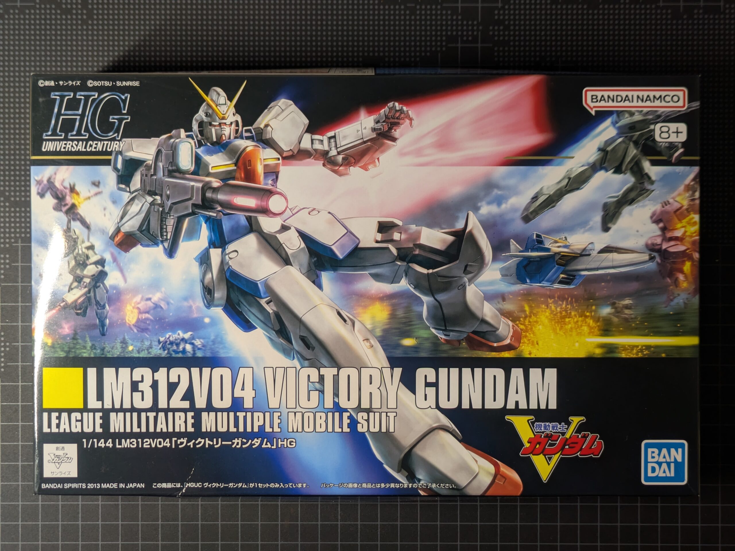 HGUC 1/144 ヴィクトリーガンダム 外装箱