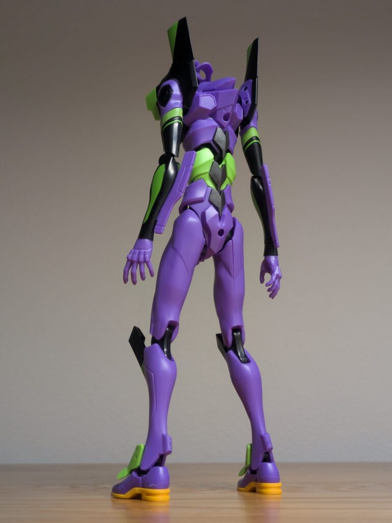 MODEROID エヴァンゲリオン初号機 の背面側