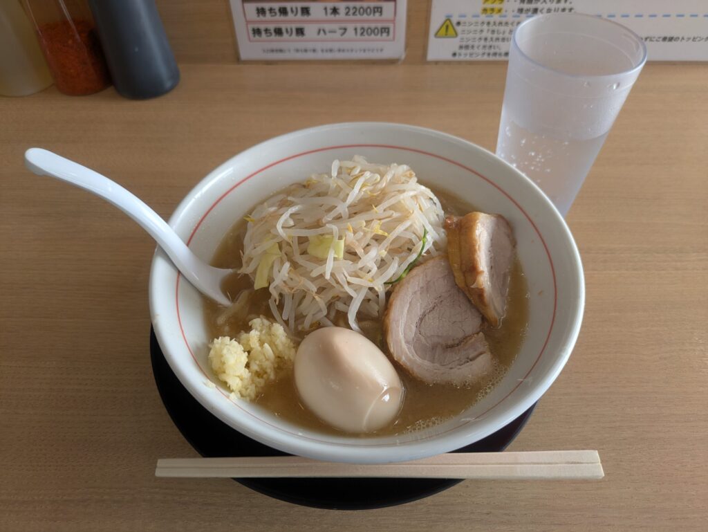 二郎系ラーメン ハーフサイズ